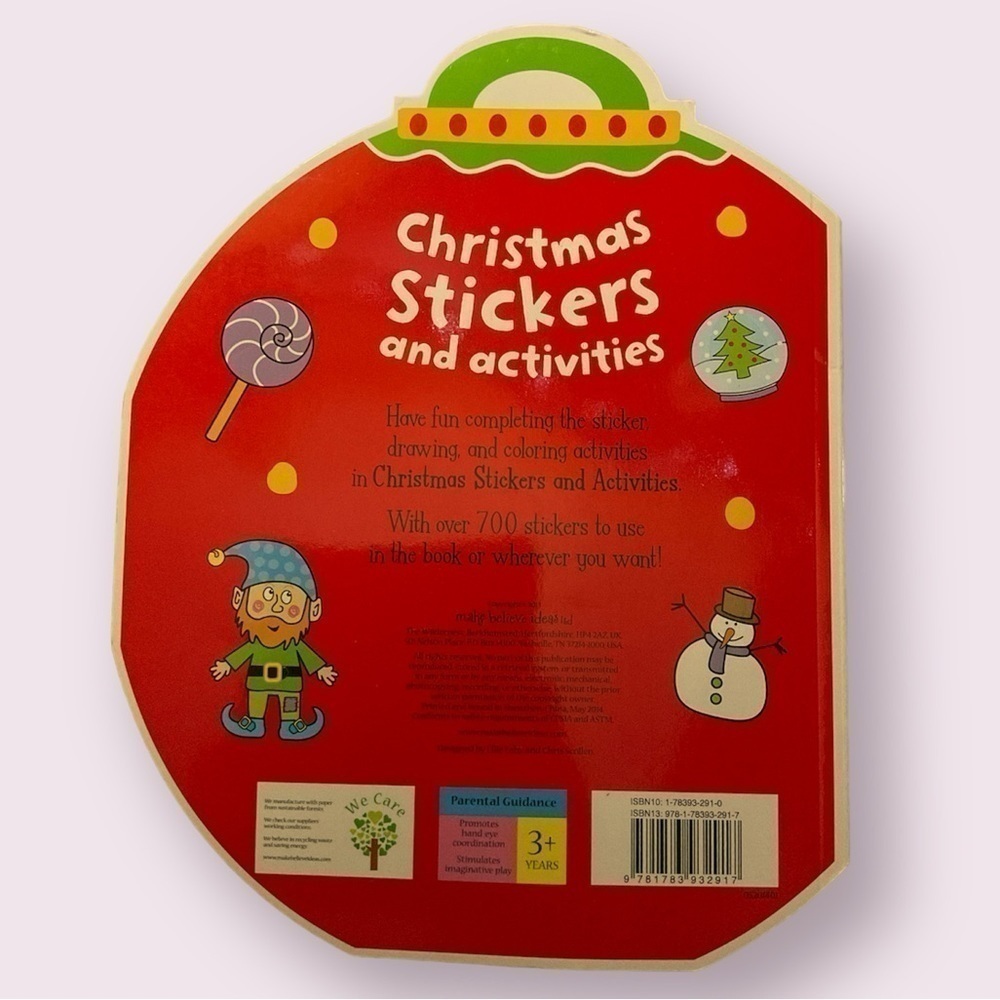 Christmas Sticker Activity Book - Picture 2 of 2